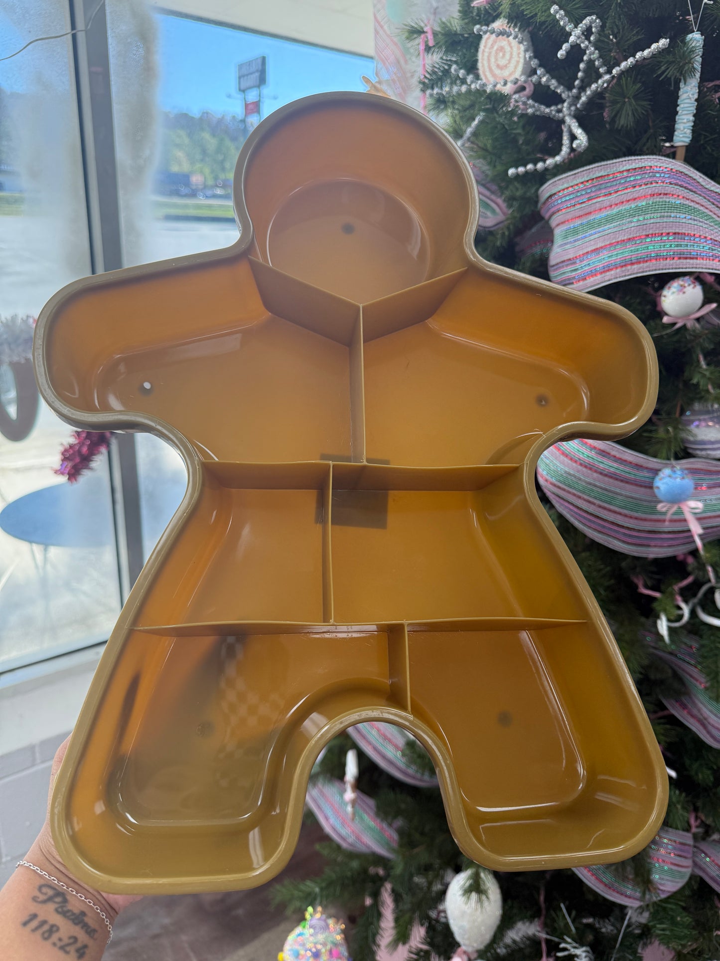 Large Gingerbread Dessert Tray