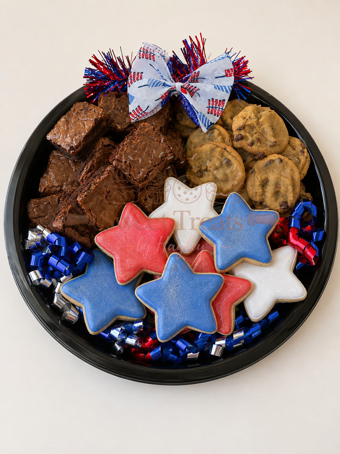 36 pc July 4th platter