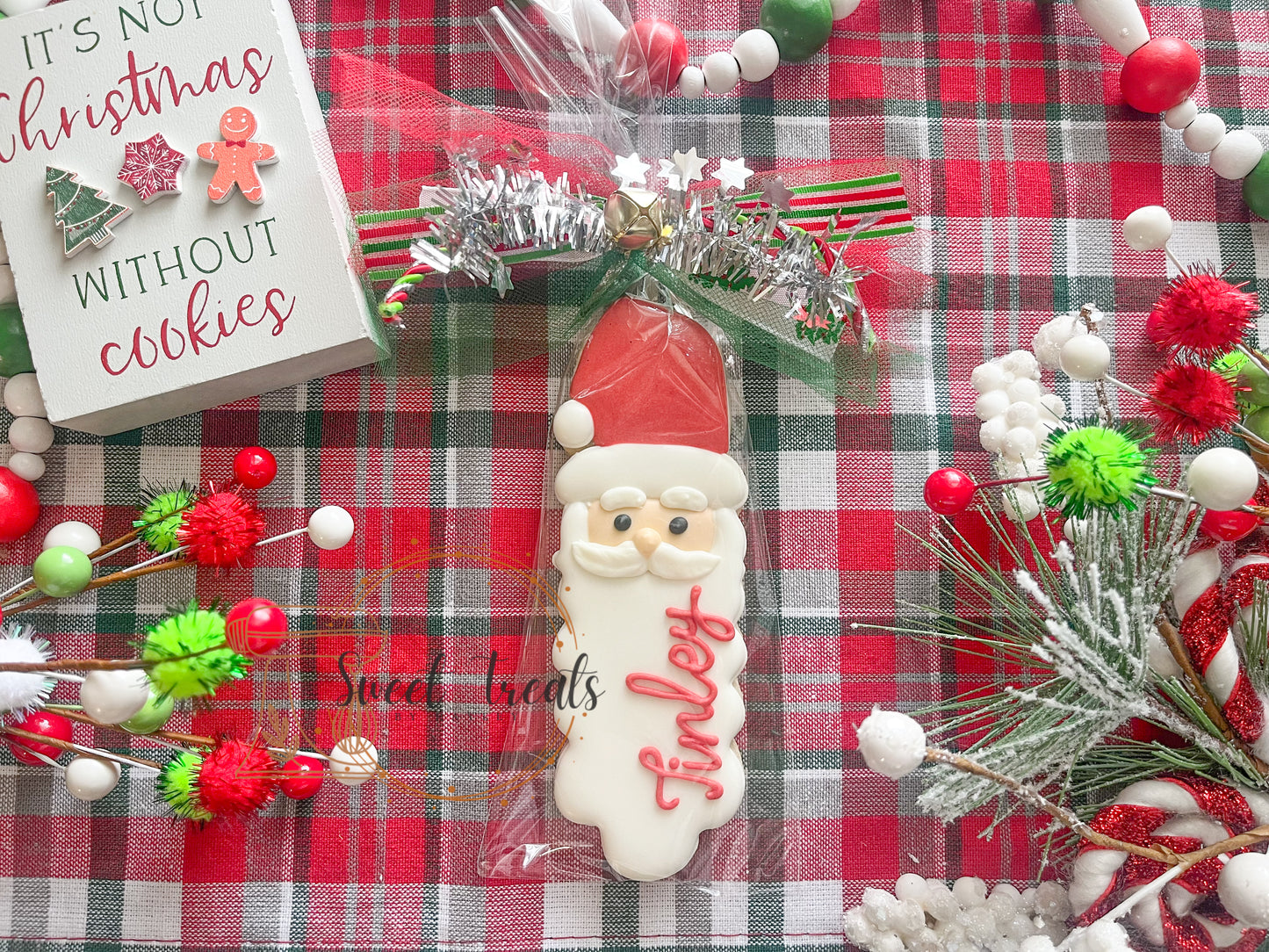 Long Personalized Santa