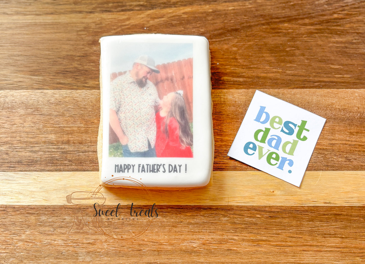 Father’s Day Picture cookie