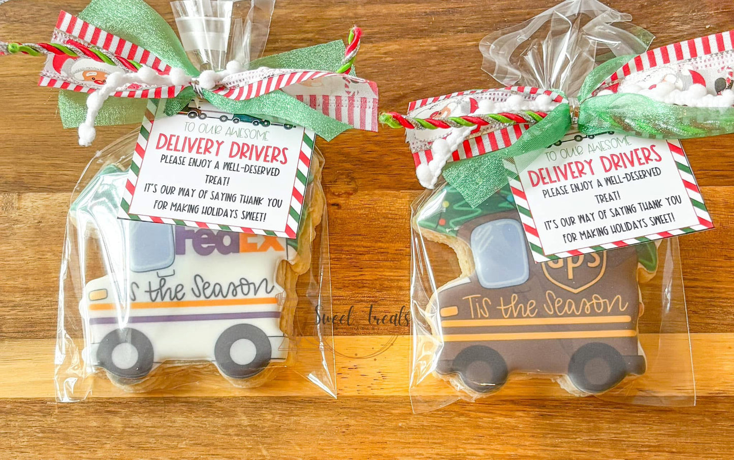 Printed Delivery Trucks