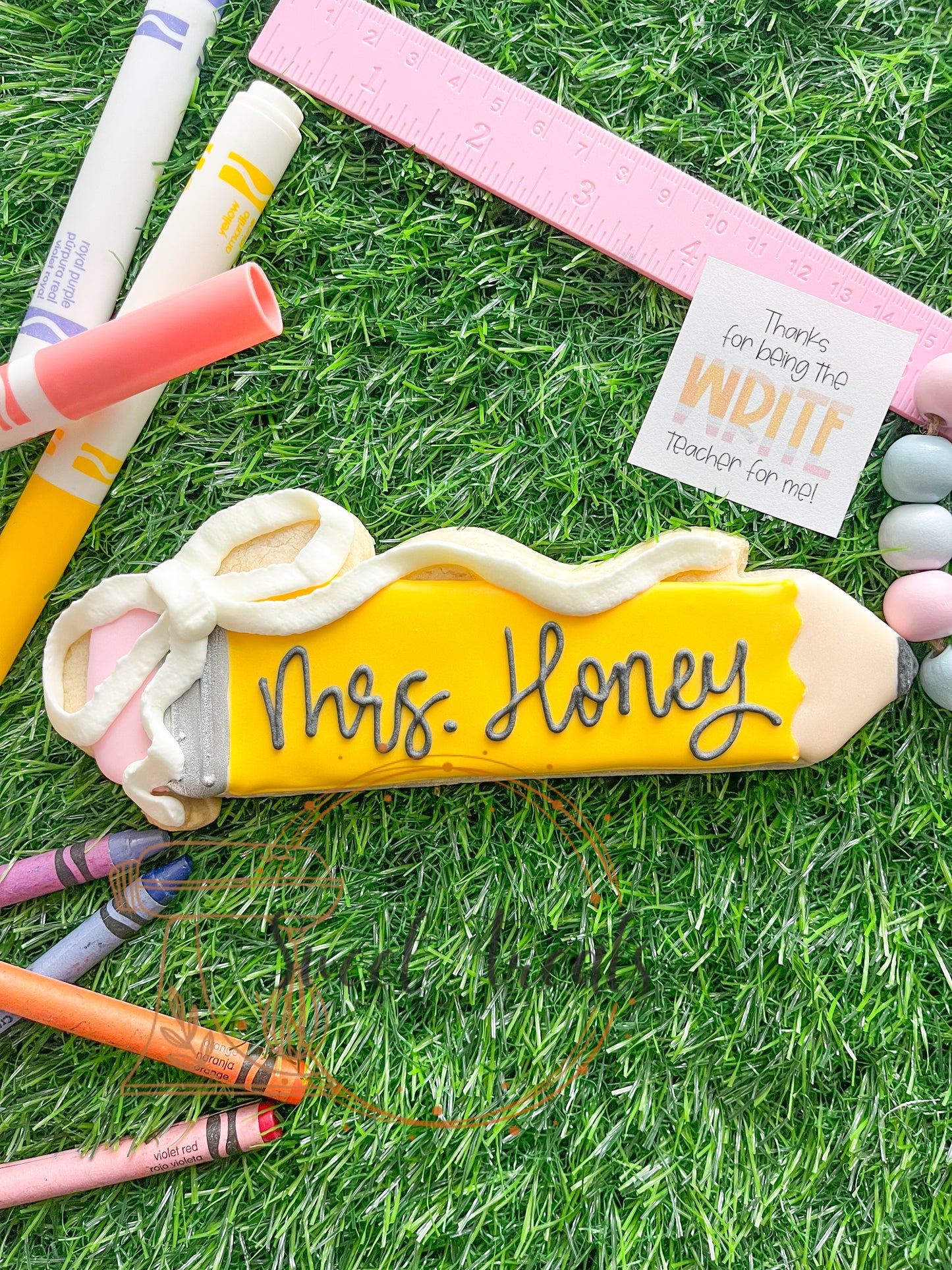 Personalized Bow Pencil