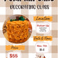 Pumpkin Cake Decorating Class
