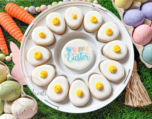 13 piece Egg platter