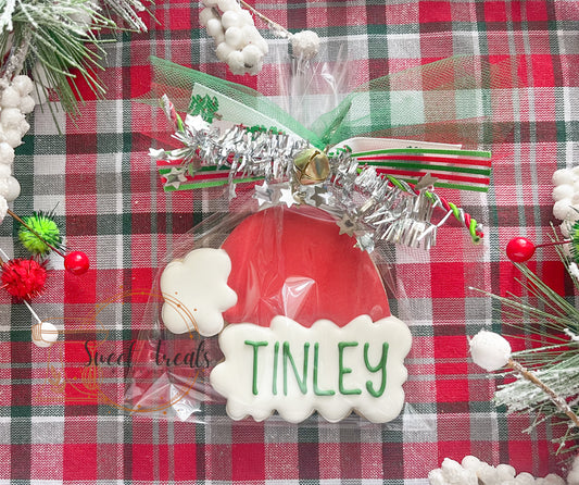 Personalized Santa hat