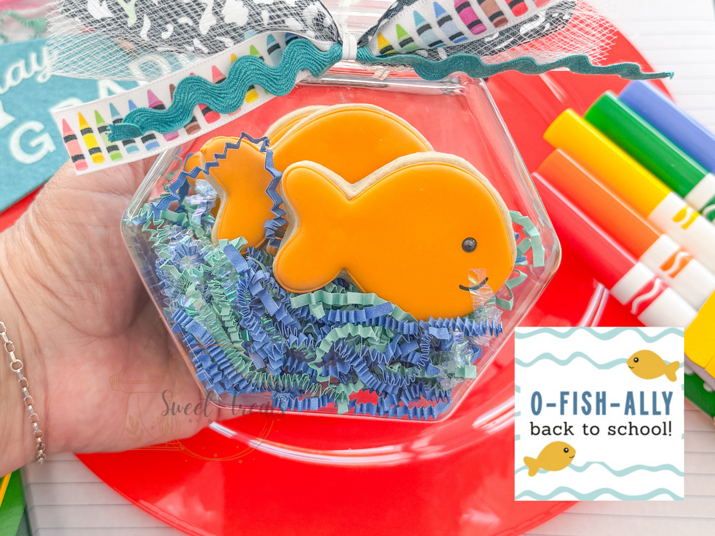 Officially back to school fish bowl