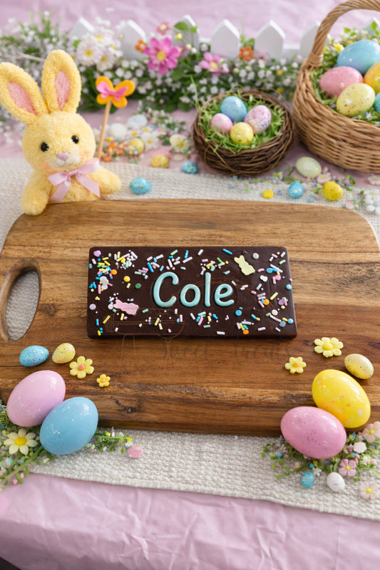 Personalized chocolate bar