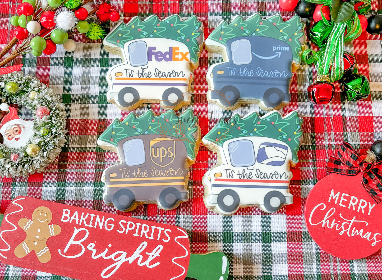 Printed Delivery Trucks