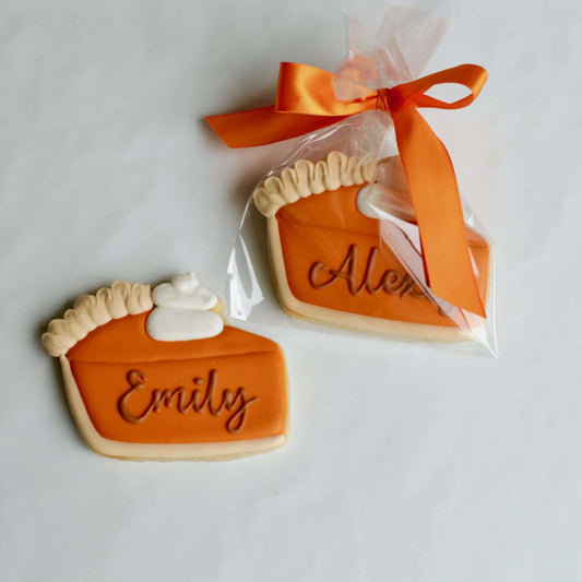 Personalized Pie cookie
