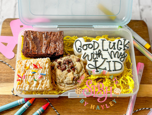 Back to school teacher treatbox