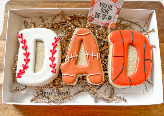 DAD Sports cookie set