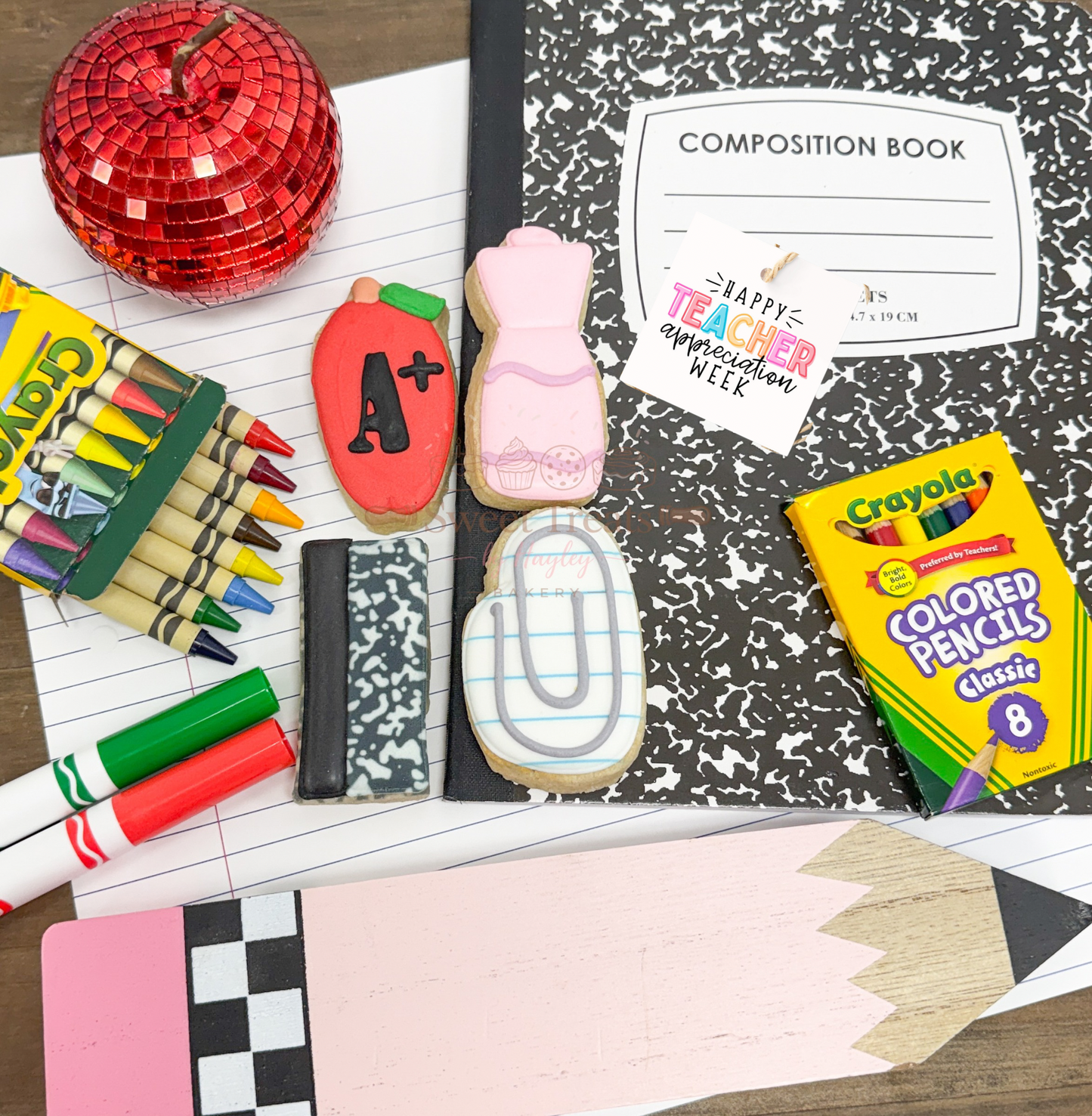 4pc school supply minis