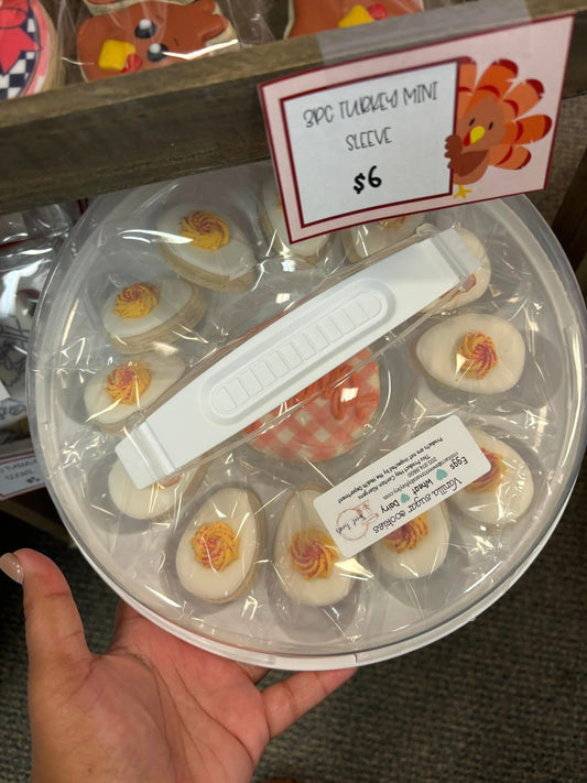Egg cookie platter