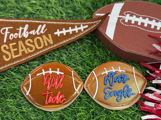 Football Dozen Cookies