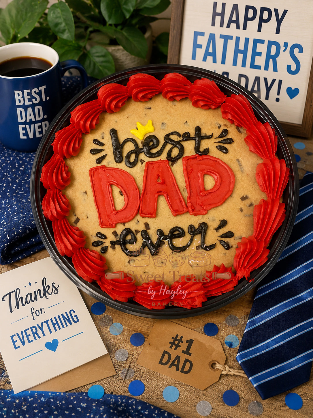 Basic 10 inch cookie cake
