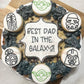 Cookie cake with decorated cookies