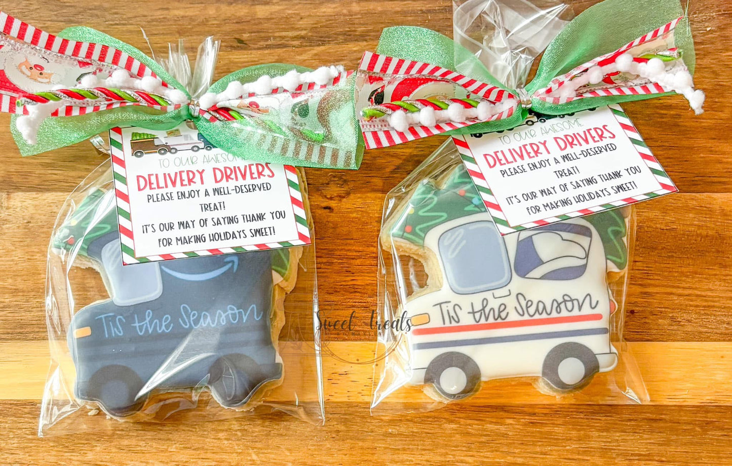 Printed Delivery Trucks