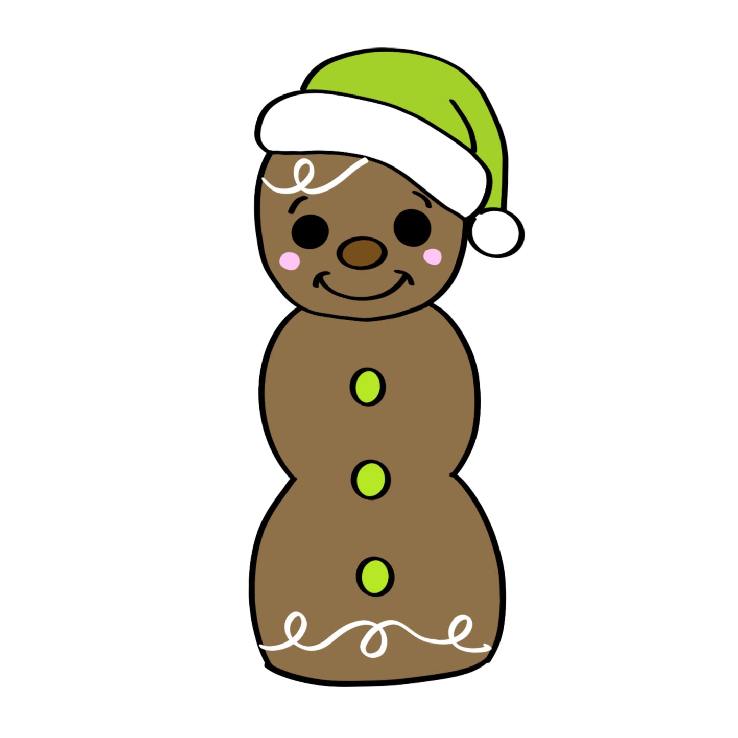 Skinny Gingerbread Cookie