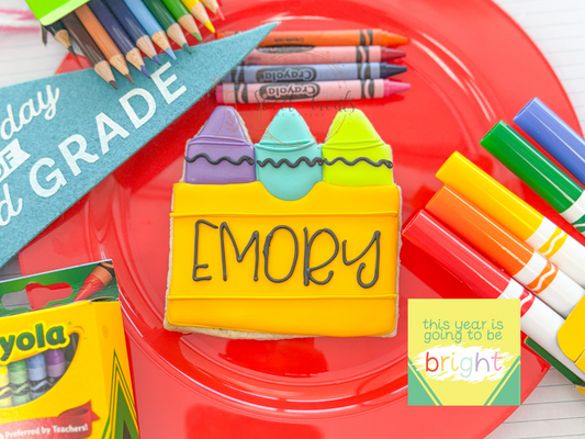 Personalized Crayon Box